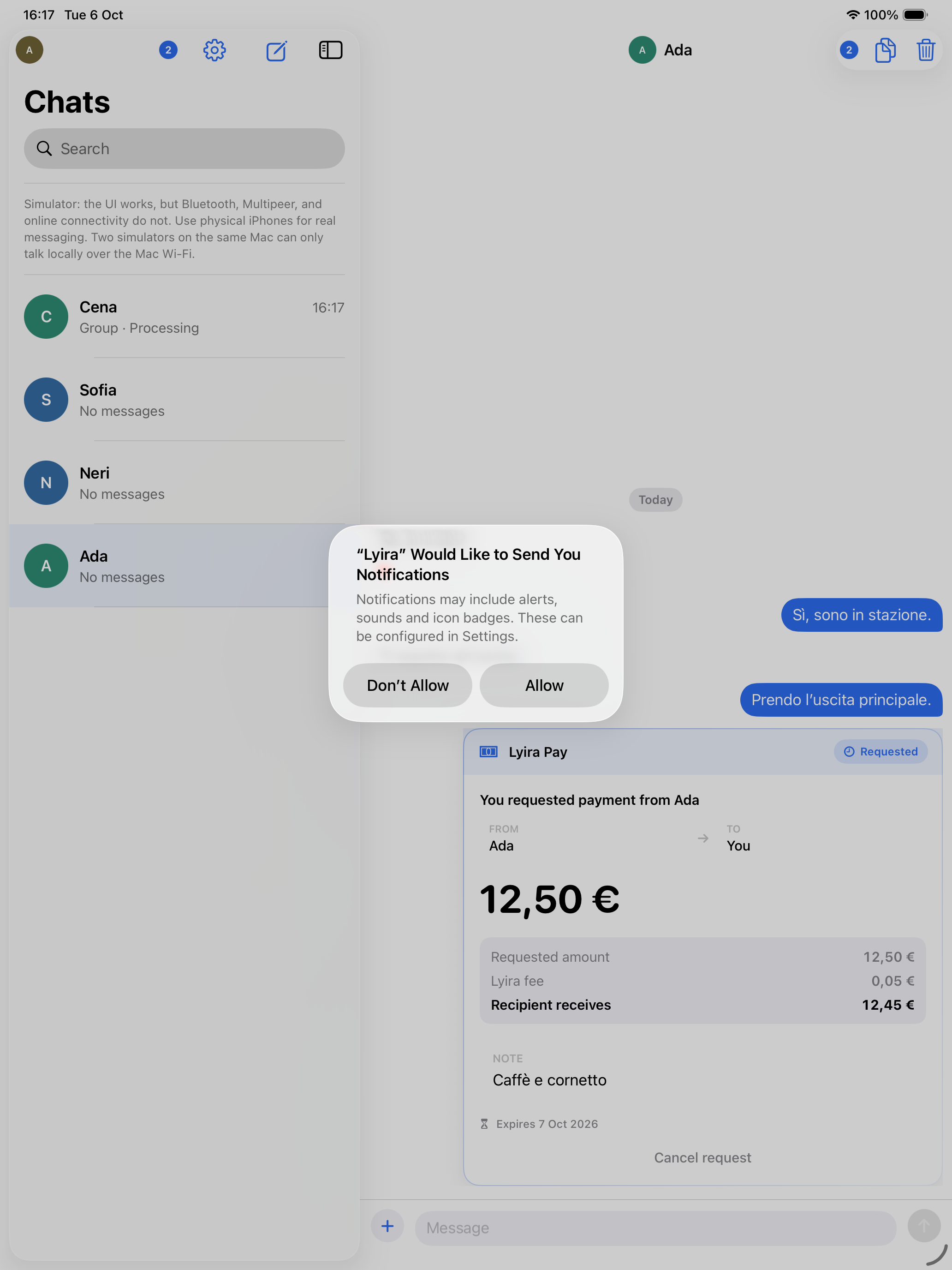 Split payment