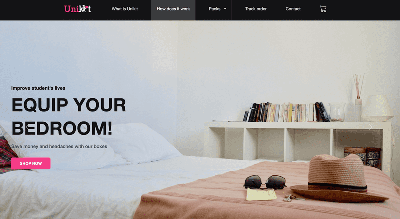 UniKit - Delivered to your University. Before you arrive